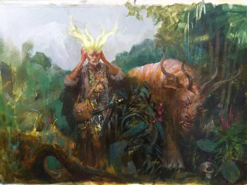 Druid of Horns Aura Voltron Pauper EDH